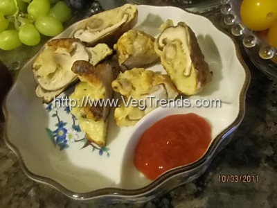 香菇食譜：炸香菇做法訣竅分享，‏炸香菇料理小秘訣，如何炸香菇才會酥脆？