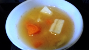 地瓜味噌湯食譜做法-輕食雙色地瓜味噌湯料理:地瓜味噌湯補氣瘦身兼養生!