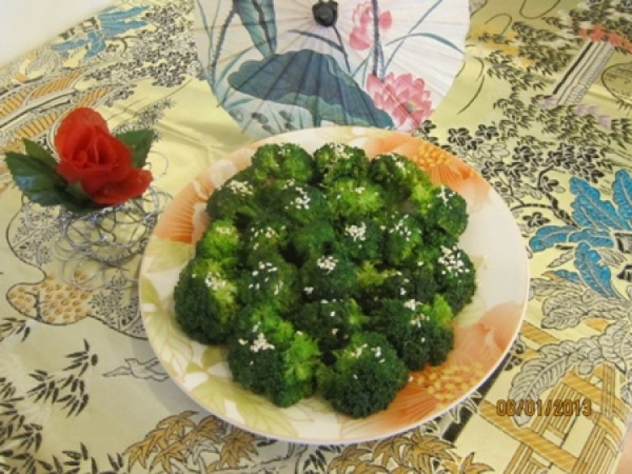 綠花椰菜涼拌食譜 輕食抗癌蔬菜涼拌青花菜料理 青花菜富