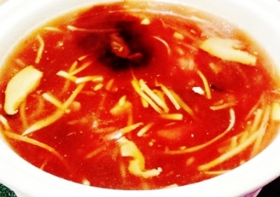 簡易素食酸辣湯食譜-美味素食酸辣湯做法料理秘訣:素食酸辣湯料理養胃開胃也下飯!
