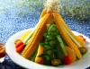 蔬果創意料理食譜-健康蔬果創意料理做法:創意蔬果年菜來年步步高升!