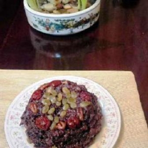 養生紅豆八寶飯食譜做法-素食紅豆八寶飯料理:營養紅豆八寶飯吃出健康來!