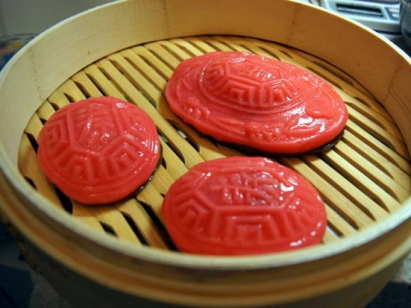 紅豆食譜: 低熱量豆沙紅龜粿做法，製作健康美味Q軟的紅龜粿要訣‏。